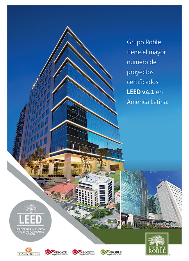 Grupo Roble Certifica Siete De Sus Edificios Con LEED Gold